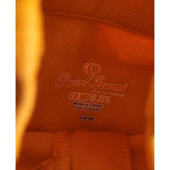 Pearl Izumi Cycling Biking Jacket Women's Elite Full Zip Orange Size Large - Picture 10 of 10